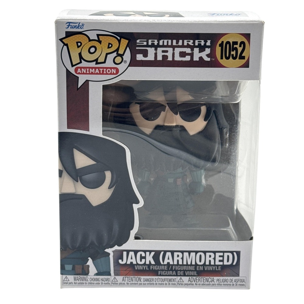 Funko Pop Animation Samurai Jack Jack (Armored) #1052 Vinyl Figure Multicolor